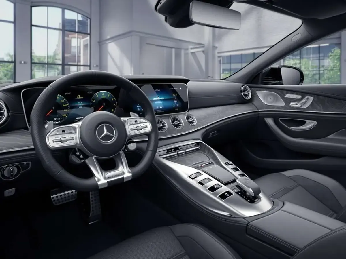 Gebraucht Mercedes AMG GT 53 AMG 435 PS (319 kW) 2021 Grau / graphitgrau Coupé