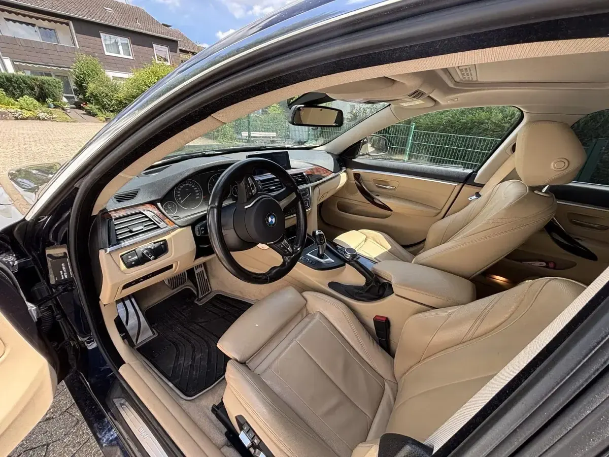 Gebraucht BMW 430 Gran Coupé Luxury Line 258 PS (189 kW) 2016 Blau Coupé