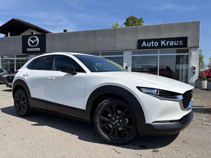 Arctic white Neu 2025 Mazda CX-30 Homura-Line SUV | 31.292 € - Bild 1/4