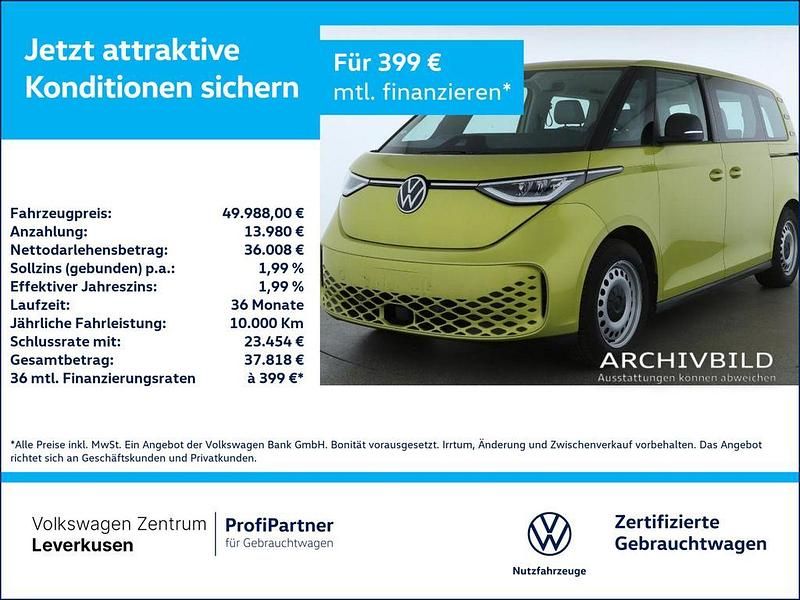 Gebraucht VW ID. Buzz Pro 210 kW (286 PS) 2025 Gelb Van / Kleinbus