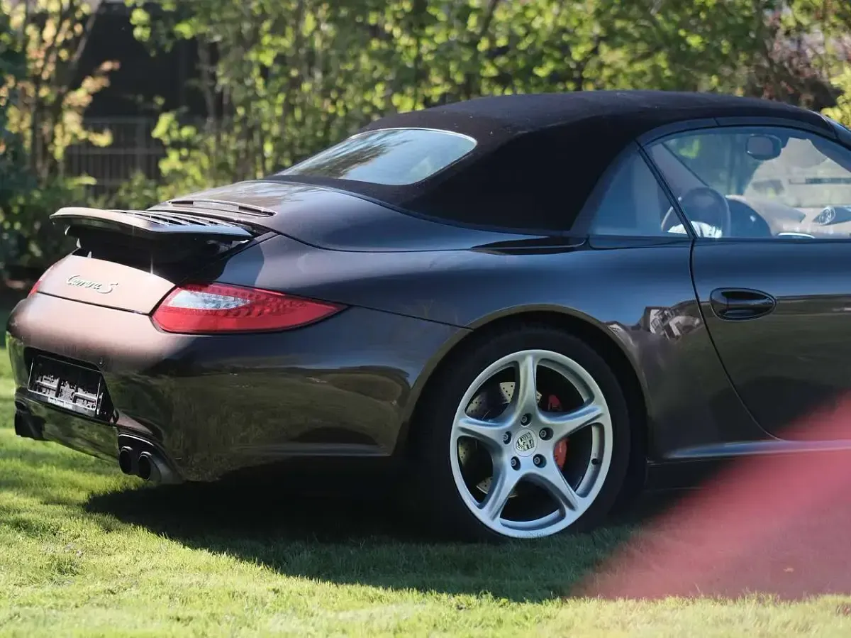 Gebraucht Porsche 911 Carrera S Cabriolet 385 PS (283 kW) 2009 Braun Cabrio