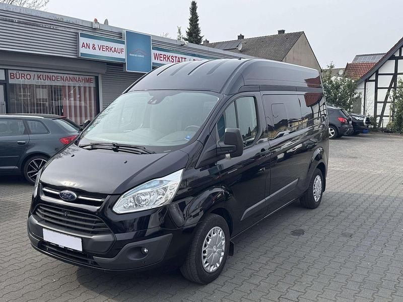 Gebraucht Ford Transit Custom 155 PS (114 kW) 2015 Pantherschwarz metallic Van / Kleinbus