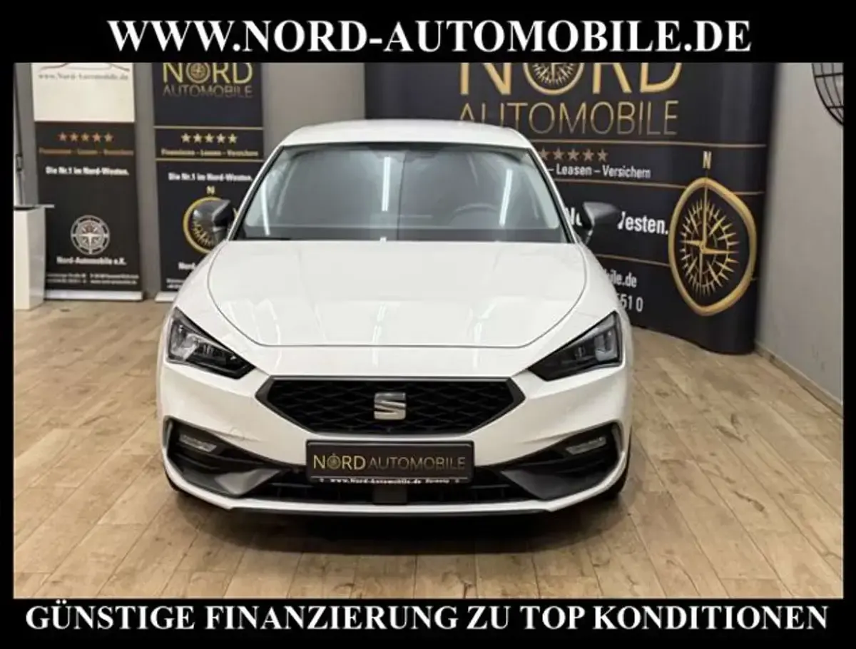 Gebraucht Seat Leon FR 204 PS (150 kW) 2023 Weiß Limousine