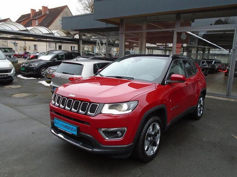 Gebraucht Jeep Compass Limited 170 PS (125 kW) 2019 Rot SUV