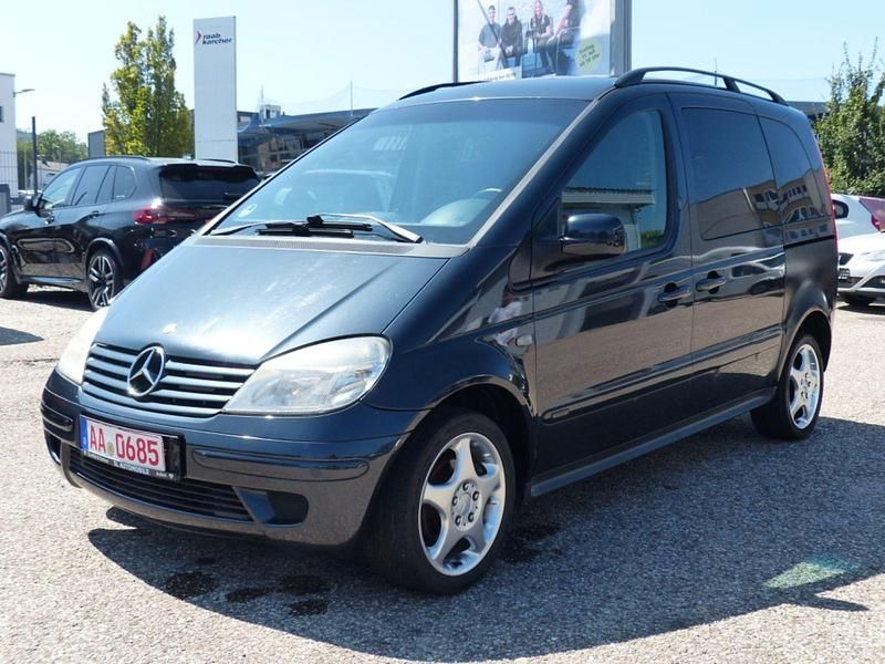 Schwarz Gebraucht 2003 Mercedes Vaneo Van / Kleinbus | 999 € (Superpreis) - Bild 1/4