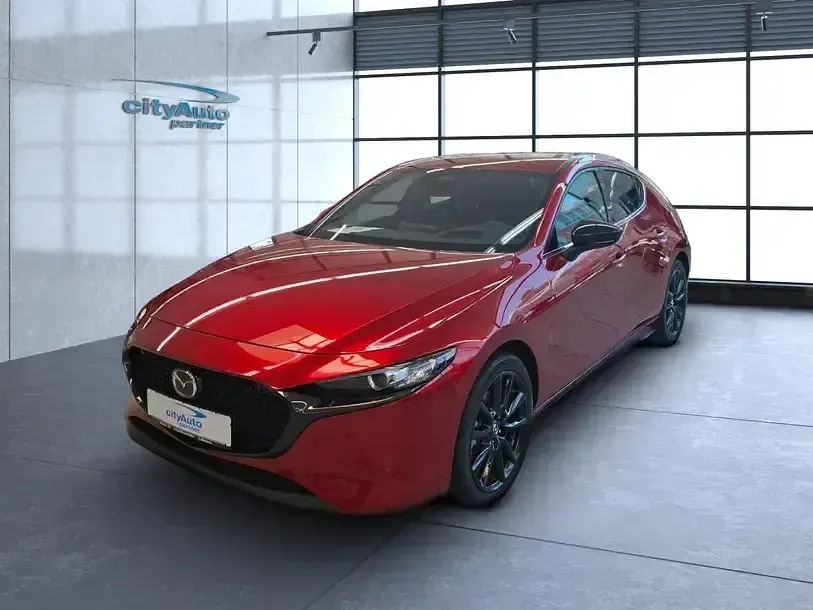 Neu Mazda 3 Homura-Line 2026 Rot Limousine