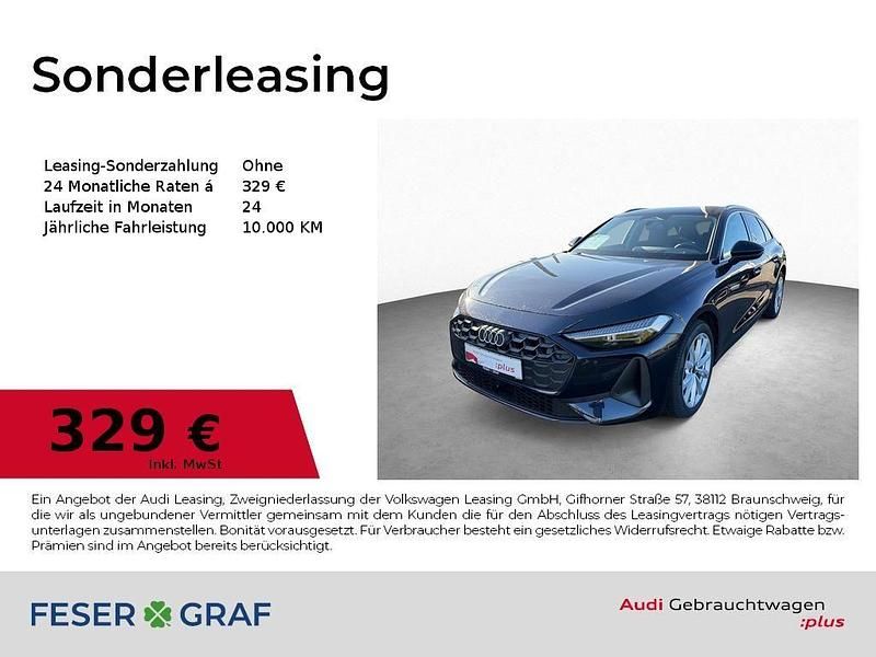 Firmamentblau metallic Gebraucht 2025 Audi A5 Ambiente Kombi | 48.890 € - Bild 1/4