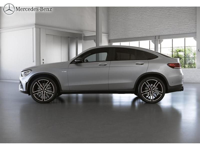 Gebraucht Mercedes GLC43 AMG AMG 390 PS (286 kW) 2023 Metalliclack hightechsilber Coupé