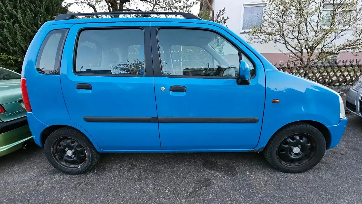 Second-hand Opel Agila 75 CP (55 kW) 2002 Albastru Monovolum
