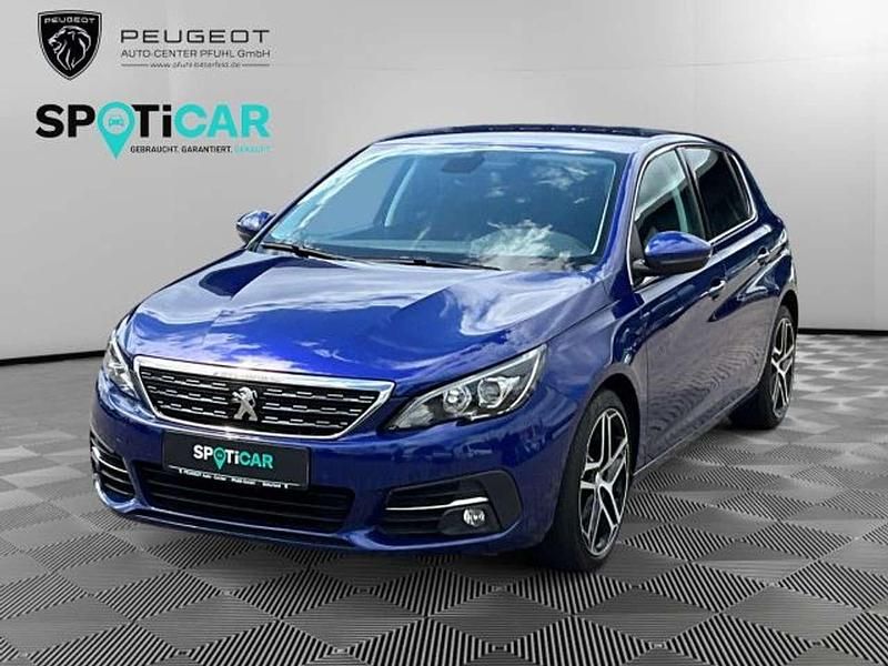 Blau Gebraucht 2019 Peugeot 308 Allure Limousine | 12.690 € (Fairer Preis) - Bild 1/4