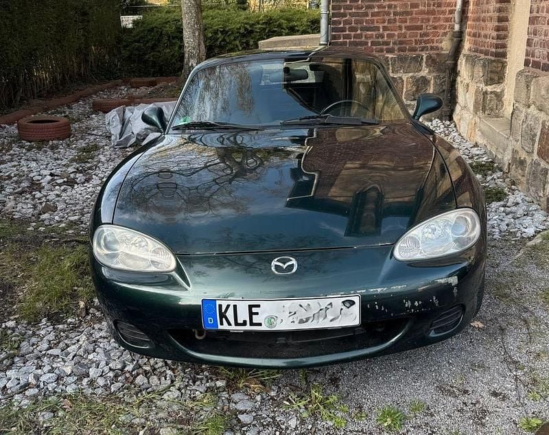 Gebraucht Mazda MX5 110 PS (80 kW) 2001 Grün Cabrio