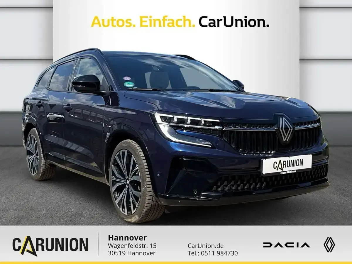 Gebraucht Renault Espace Iconic 200 PS (147 kW) 2024 Nachtblau metallic Van / Kleinbus