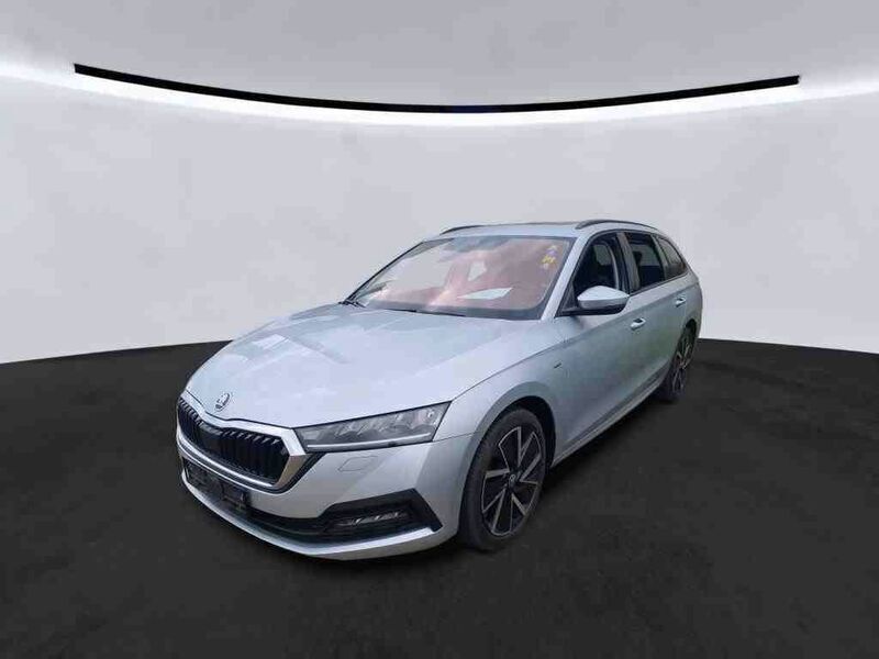 Brilliantsilber metallic Gebraucht 2022 Skoda Octavia Clever Kombi | 18.990 € (Guter Preis) - Bild 1/4