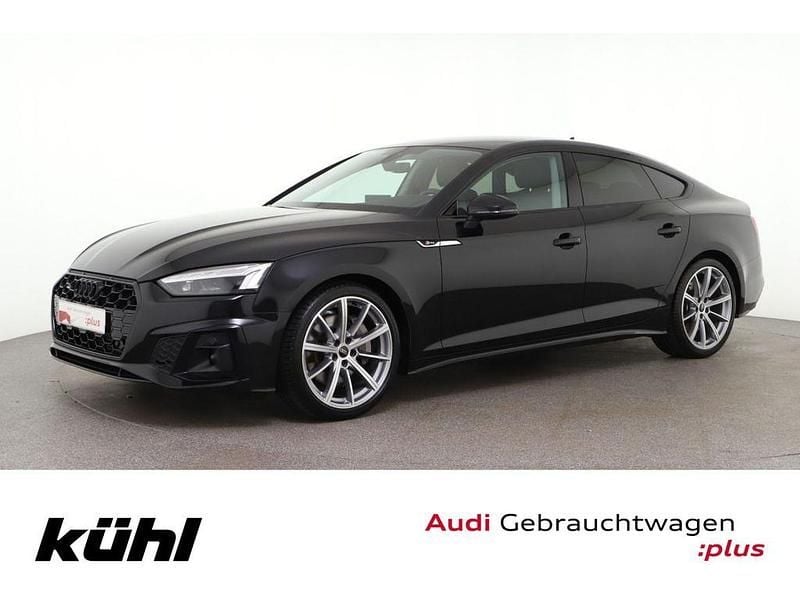 Schwarz Gebraucht 2023 Audi A5 Sportback S-Line Coupé | 42.780 € (Fairer Preis) - Bild 1/4