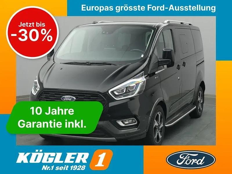 Obsidianschwarz Gebraucht 2022 Ford Tourneo Custom Active Van / Kleinbus | 44.970 € (Etwas zu teuer) - Bild 1/4
