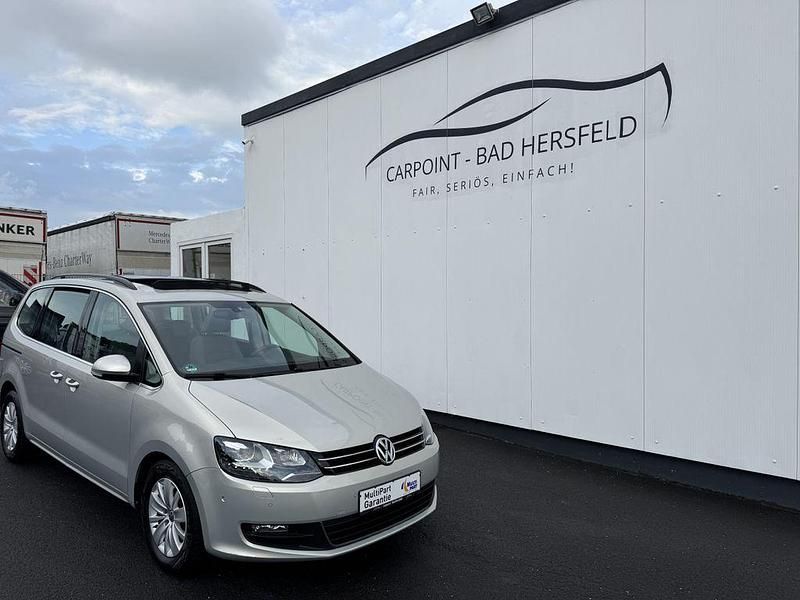 Silver leaf metallic Gebraucht 2010 VW Sharan Comfortline Van / Kleinbus | 12.500 € (Fairer Preis) - Bild 1/4
