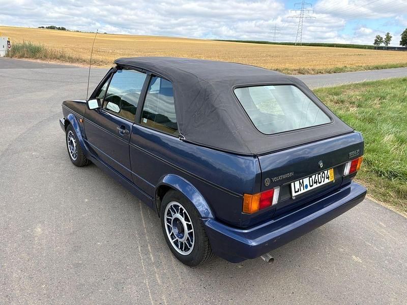 Blau Gebraucht 1993 VW Golf Cabriolet Karmann Cabrio | 14.999 € - Bild 1/4