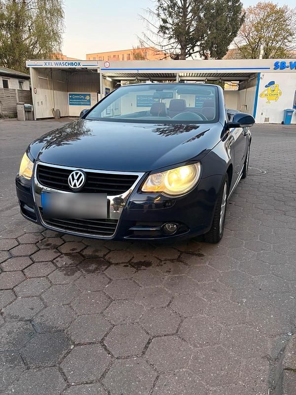 Second-hand VW Eos 150 CP (110 kW) 2006 Albastru Cabrio