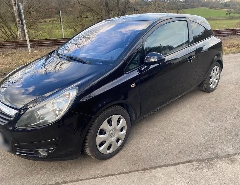 Gebraucht Opel Corsa 90 PS (66 kW) 2008 Schwarz Kleinwagen
