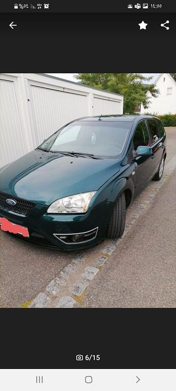 Grün Gebraucht 2007 Ford Focus Kombi | 300 € (Superpreis) - Bild 1/4