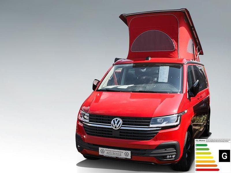 Rot (kirschrot) Gebraucht 2024 VW T6.1 Beach Van | 76.970 € - Bild 1/4