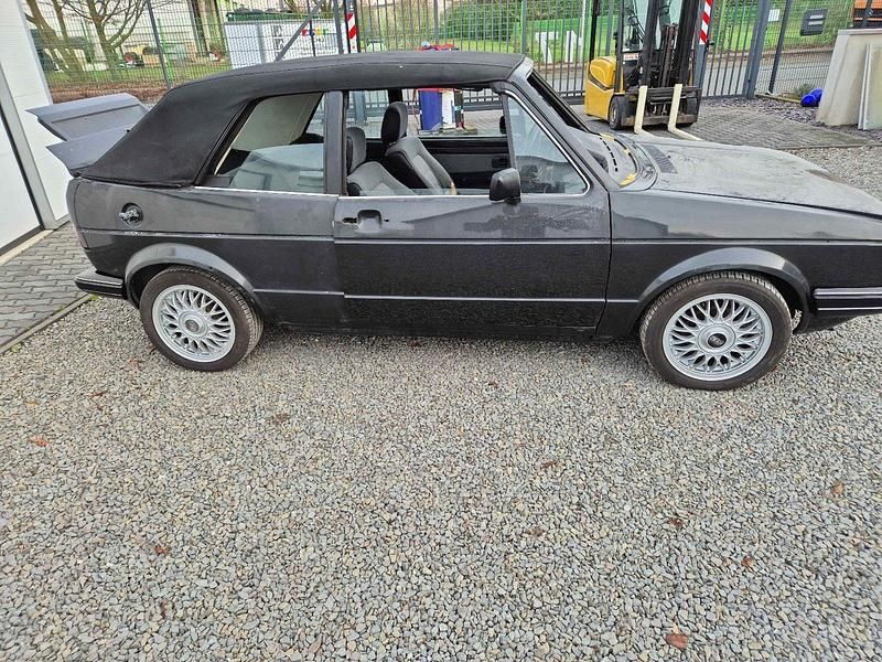 Gebraucht VW Golf Cabriolet 1985 Schwarz Cabrio