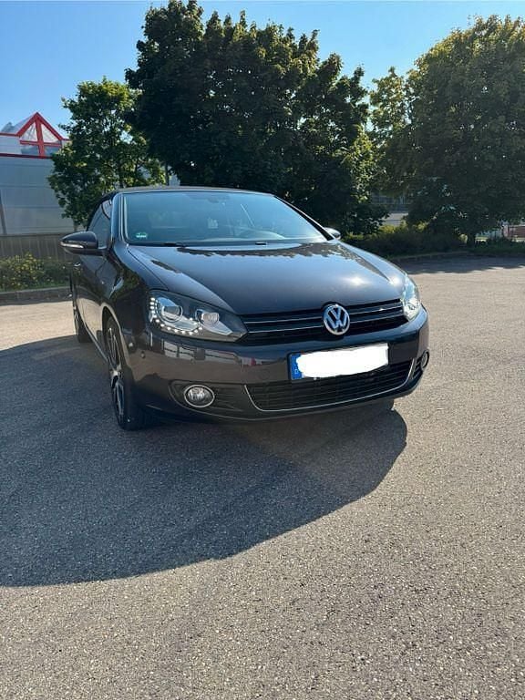 Grau Gebraucht 2015 VW Golf Cabriolet LOUNGE Cabrio | 8.700 € (Fairer Preis) - Bild 1/4