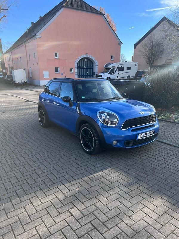 Blau Gebraucht 2012 Mini Cooper SD Countryman SUV | 9.990 € (Etwas zu teuer) - Bild 1/4