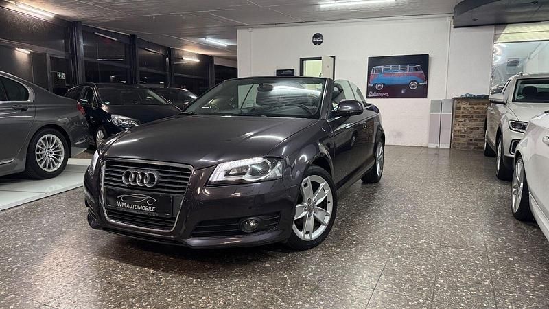 Grau Gebraucht 2009 Audi A3 Cabriolet Ambition Cabrio | 7.495 € (Guter Preis) - Bild 1/4