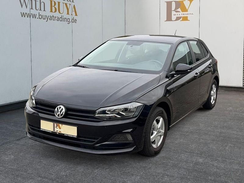 Gebraucht VW Polo Trendline 75 PS (55 kW) 2018 Schwarz Kleinwagen