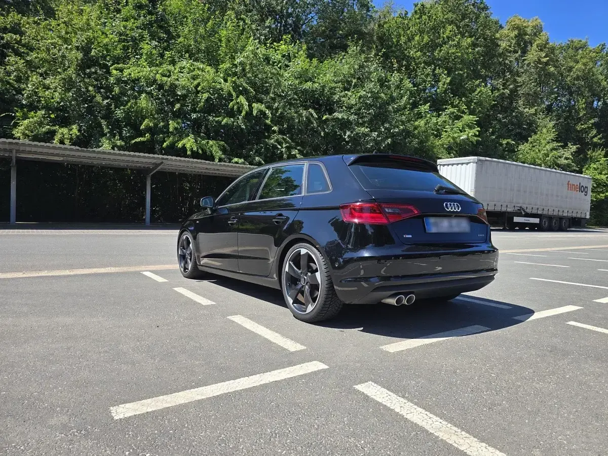 Gebraucht Audi A3 S-Line 184 PS (135 kW) 2015 Schwarz Kombi