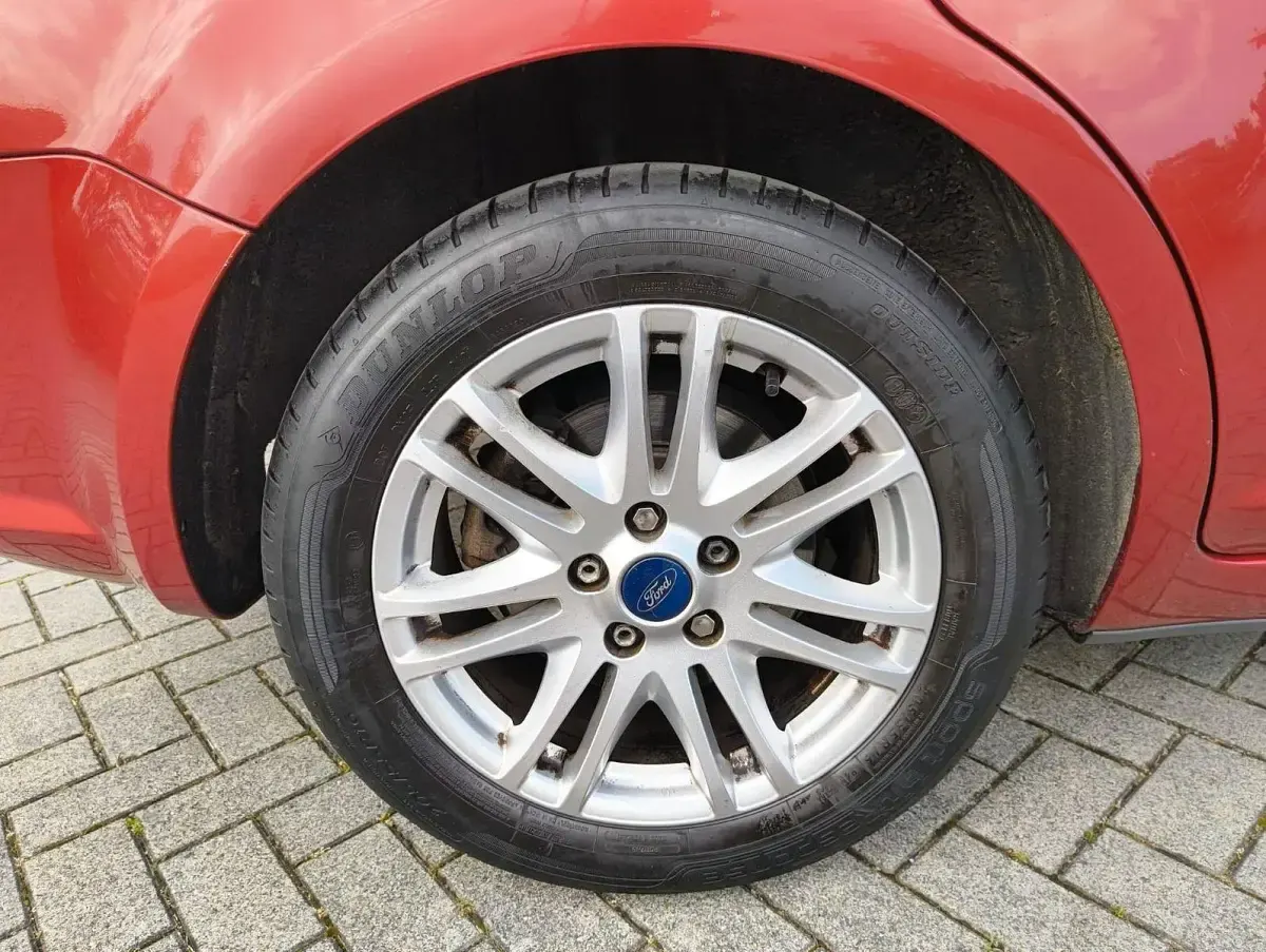 Gebraucht Ford C-MAX Ghia 110 PS (80 kW) 2009 Orange Van / Kleinbus
