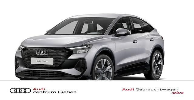 Florettsilber metallic Gebraucht 2024 Audi Q4 Sportback e-tron Comfort SUV | 47.830 € - Bild 1/4
