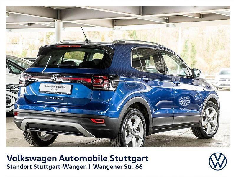 Gebraucht VW T-Cross Style 110 PS (80 kW) 2022 Blau SUV
