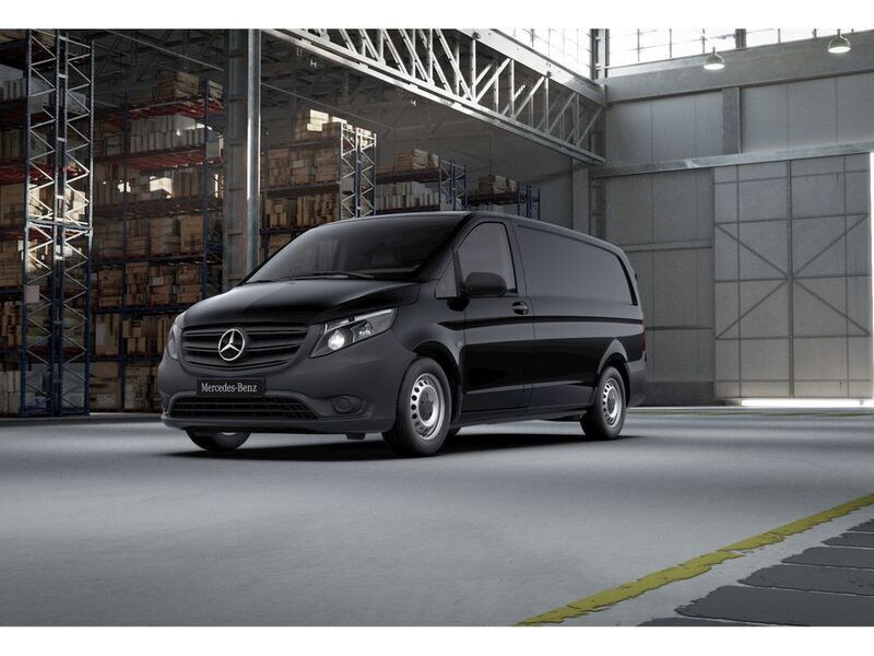 Schwarz Gebraucht 2023 Mercedes Vito Van / Kleinbus | 40.700 € - Bild 1/4