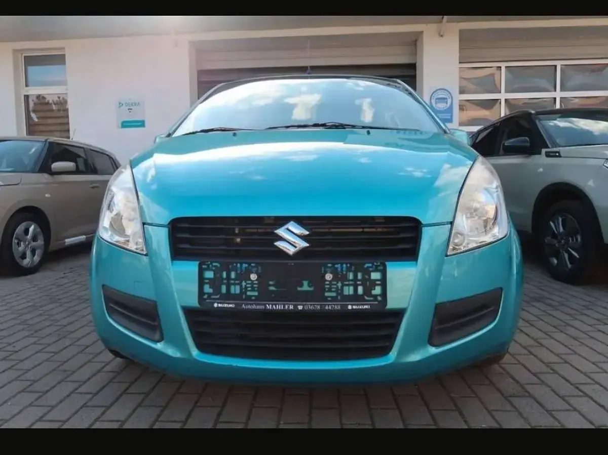 Gebraucht Suzuki Splash Comfort 86 PS (63 kW) 2008 Blau Kleinwagen