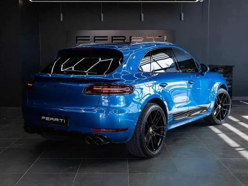 Usata Porsche Macan S 258 CV (189 kW) 2014 Blu SUV