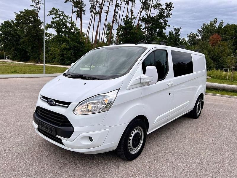 Weiß Gebraucht 2015 Ford Transit Custom Van / Kleinbus | 9.900 € (Superpreis) - Bild 1/4