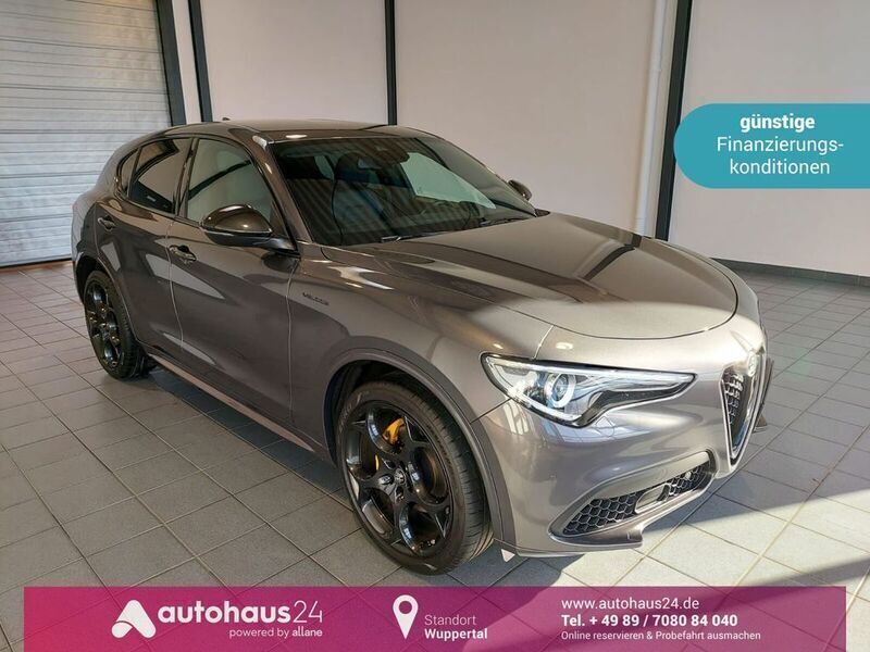 Grau Gebraucht 2021 Alfa Romeo Stelvio Veloce SUV | 30.490 € (Superpreis) - Bild 1/4