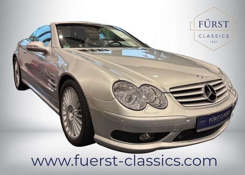 Brillant silber Gebraucht 2002 Mercedes SL55 AMG AMG Cabrio | 49.990 € - Bild 1/4