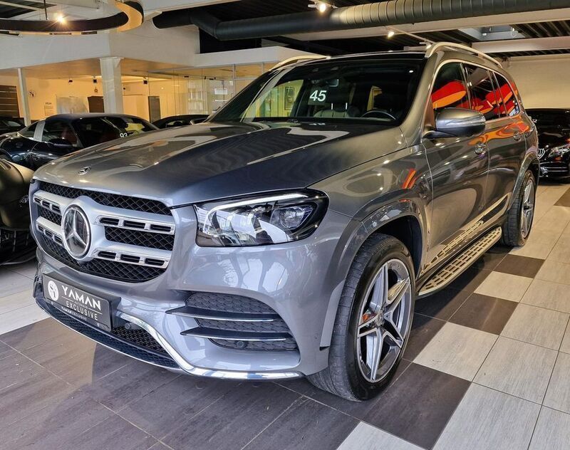 Selenitgrau metalliclack Gebraucht 2020 Mercedes GLS400 AMG SUV | 69.850 € (Superpreis) - Bild 1/4
