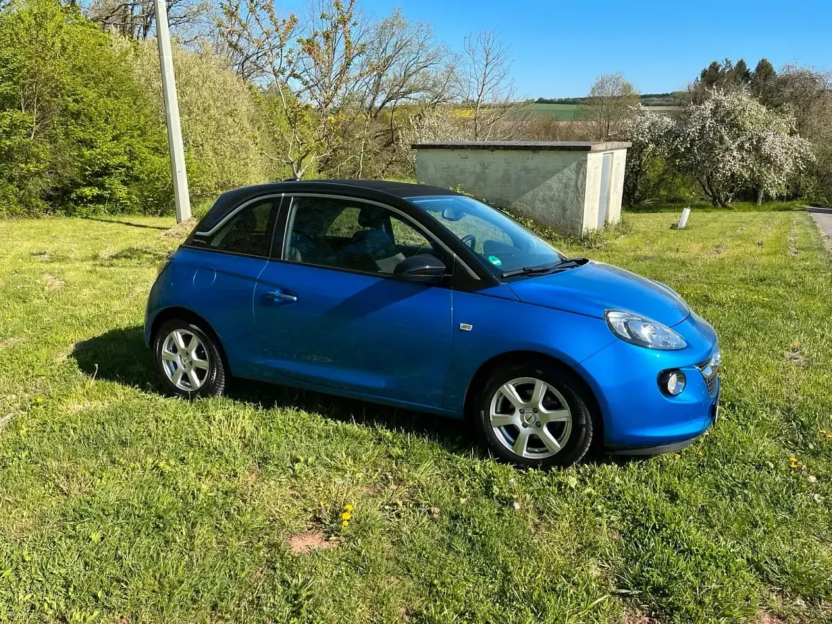 Gebraucht Opel Adam Open Air 87 PS (63 kW) 2018 Blau Kleinwagen