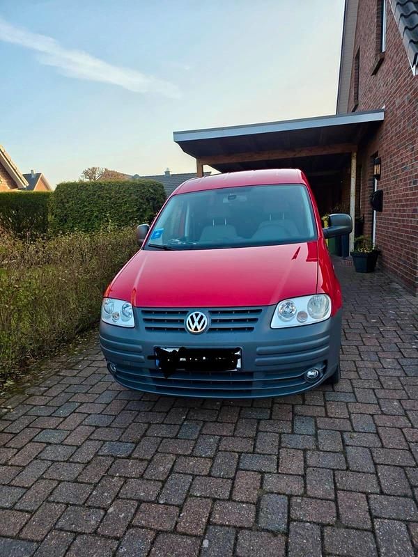 Gebraucht VW Caddy Life 110 PS (80 kW) 2009 Rot Van / Kleinbus