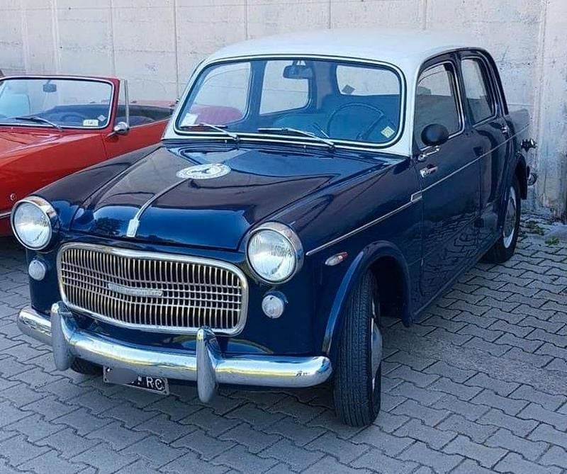 Blau Gebraucht 1957 Fiat 1100 Limousine | 17.999 € - Bild 1/4