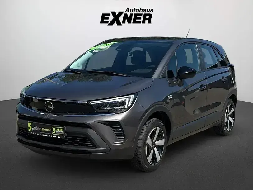 Gebraucht Opel Crossland Enjoy 110 PS (80 kW) 2023 Platinum grau SUV