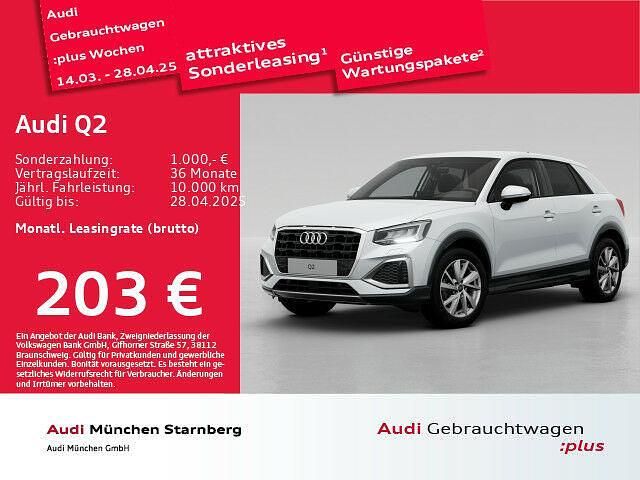 Gebraucht Audi Q2 Advanced Plus 116 PS (85 kW) 2024 Gletscherweiß metallic SUV