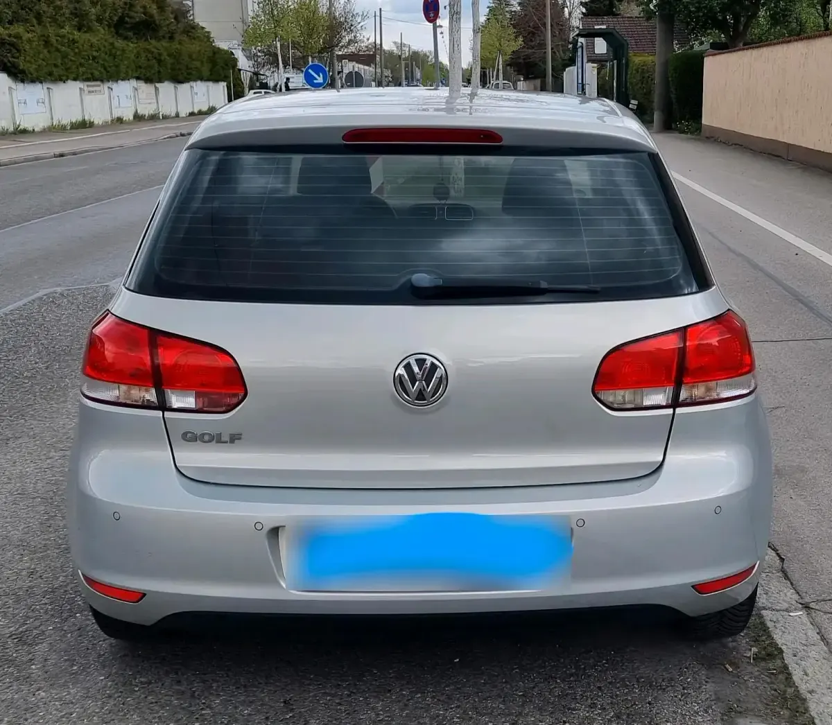 Gebraucht VW Golf VI 80 PS (58 kW) 2011 Grau Kleinwagen