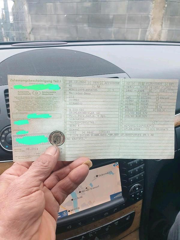 Gebraucht Mercedes E220 150 PS (110 kW) 2006 Grau Limousine