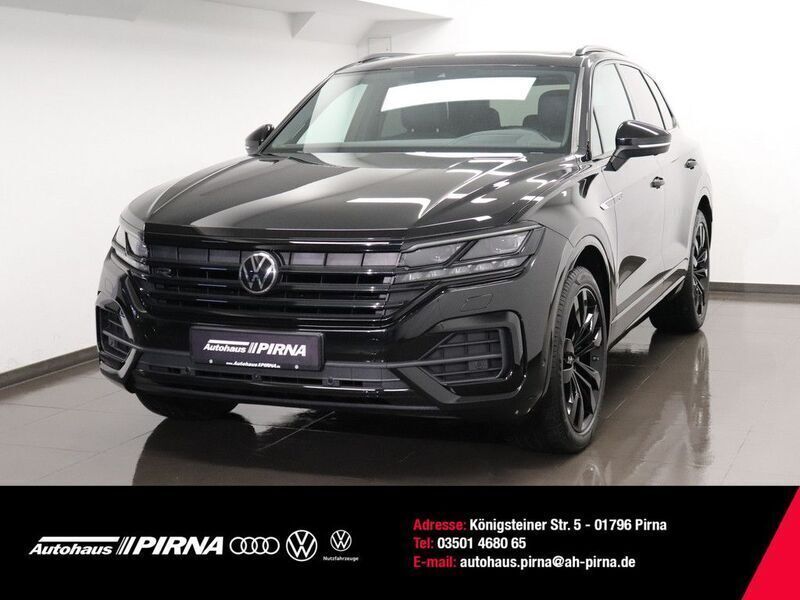Schwarz Gebraucht 2022 VW Touareg R-line SUV | 58.800 € (Etwas zu teuer) - Bild 1/4