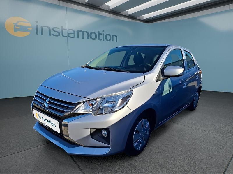 Silber Gebraucht 2022 Mitsubishi Space Star Kleinwagen | 9.549 € (Teuer) - Bild 1/4